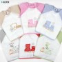 EMBROIDERED OVERALLS WITH PVC LINING SLEEVES 30 × 40 MY CUCADAS - 6 units