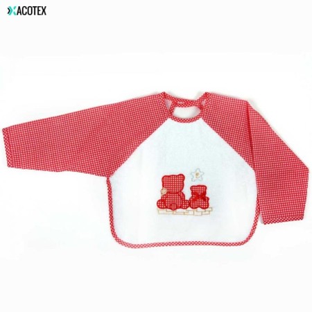 EMBROIDERED OVERALLS WITH PVC LINING SLEEVES 30 × 40 MY CUCADAS - 6 units