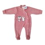 BABY WINTER PAJAMAS WITH FRONT OPENING