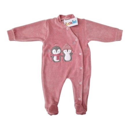 BABY WINTER PAJAMAS WITH FRONT OPENING