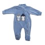 BABY WINTER PAJAMAS WITH FRONT OPENING