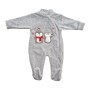 BABY WINTER PAJAMAS WITH FRONT OPENING