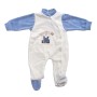 BABY WINTER PAJAMAS WITH FRONT OPENING