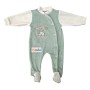 BABY WINTER PAJAMAS WITH FRONT OPENING
