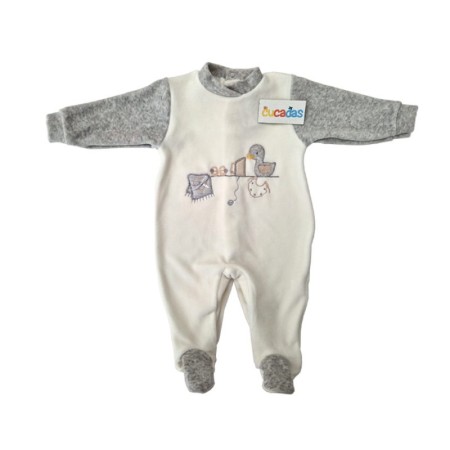 BABY PAJAMAS ALL WINTER BACK OPENING