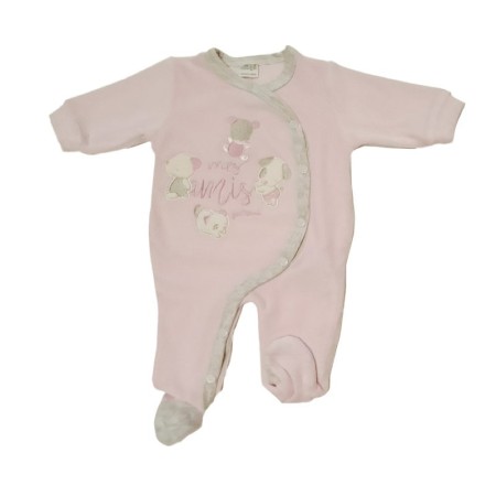 FULL WINTER BABY PYJAMAS FRONT OPENING