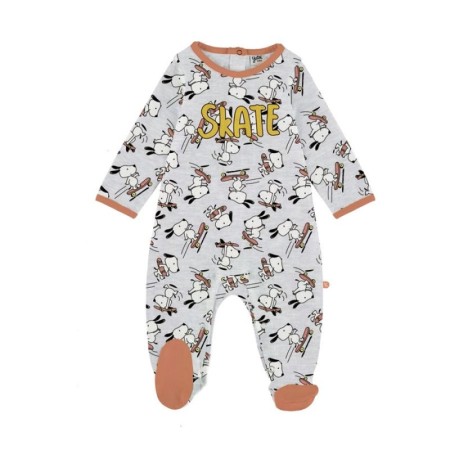 BOYS SUMMER ROMPER WITH LONG SLEEVES