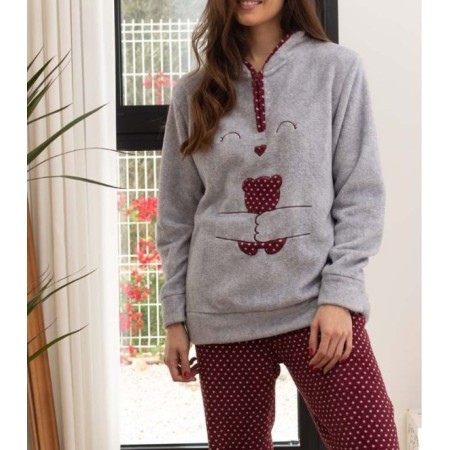 SWEET BLANCA HERNANDEZ WOMEN'S MOUFLON WINTER PAJAMAS