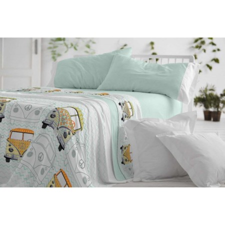 DRAPS 3 PIÈCES 50% COTON/ 50% POLYESTER