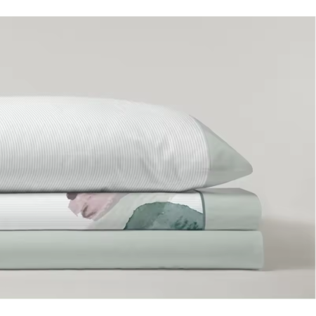 3-PIECE SHEETS 50% COTTON 50% POLYESTER