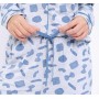 PYJAMA D'HIVER FEMME AVEC BOUTONS COTON MUYDEMI