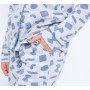 PYJAMA D'HIVER FEMME AVEC BOUTONS COTON MUYDEMI