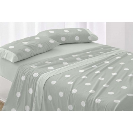 Cotton sheets, model 627 gray