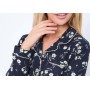 PYJAMA D'HIVER FEMME AVEC BOUTONS COTON MUYDEMI