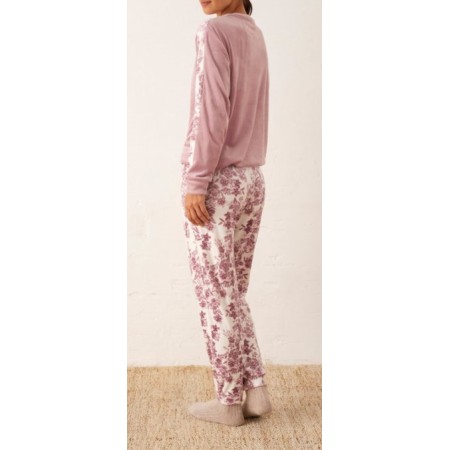 WOMEN'S WINTER PAJAMAS PROMISE MICROVELOUR