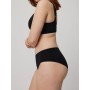 Shaping briefs with invisible black trim