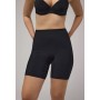 Black laser-cut high-compression waist trainer