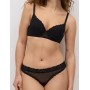 Black polka dot Brazilian briefs
