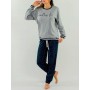 PYJAMA D'HIVER INTERLOCK SONIA POUR FEMME
