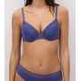 Soutien-gorge push-up rose détail dentelle