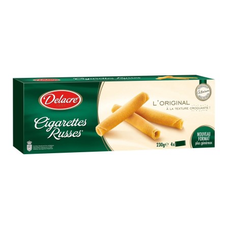 Russian Cigarette Biscuits 230g - Delacre