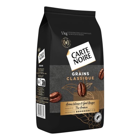 Café en Grains Arôme Intense 1kg - CARTE NOIRE