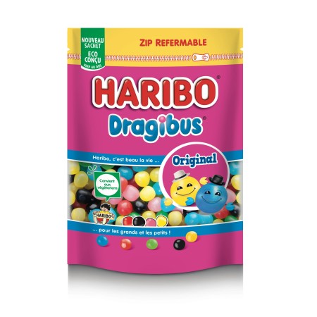 Dragibus Original Candies  220g Doypack - HARIBO