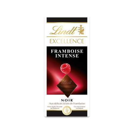 Excellence Dark Raspberry Intense Bar 100g - LINDT