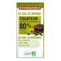 Organic Ecuadorian 80% Cocoa Dark Chocolate Bar 100g - Ethiquable
