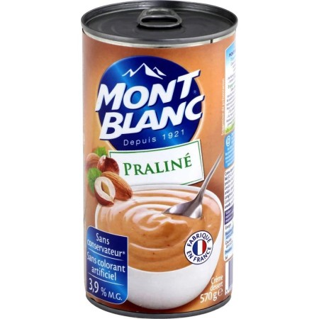 Praline Dessert Cream, 570g - MONT BLANC