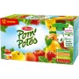 Compotes en gourde assortiment 12x90g - POM' POTES