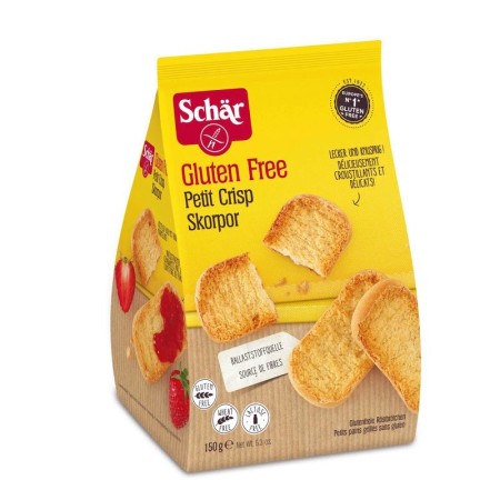 Scorpor Gluten and Lactose Free Crisp Grilled Snacks 150g - Schar