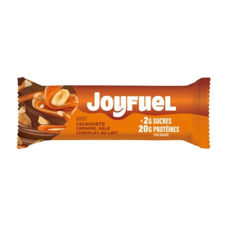 Milk Chocolate, Peanut, Salted Caramel High Protein Bar - 55g - JOYFUEL