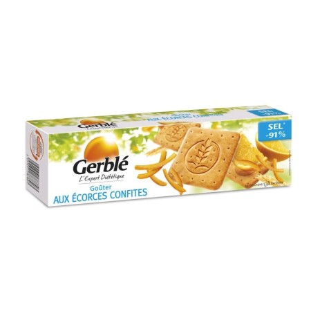 Crunchy Honey/Sesame Biscuit 162g - GERBLE