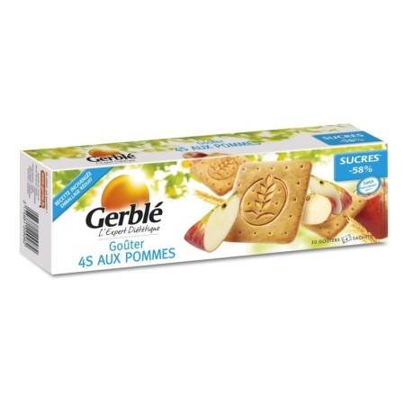 Biscuit 4s aux pommes 360g - GERBLE