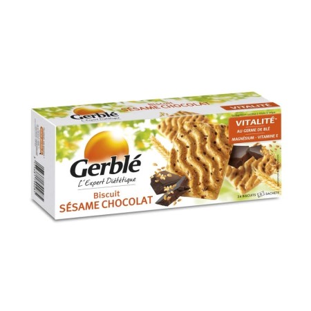 Sesame/Chocolate Cookie 200g - GERBLE