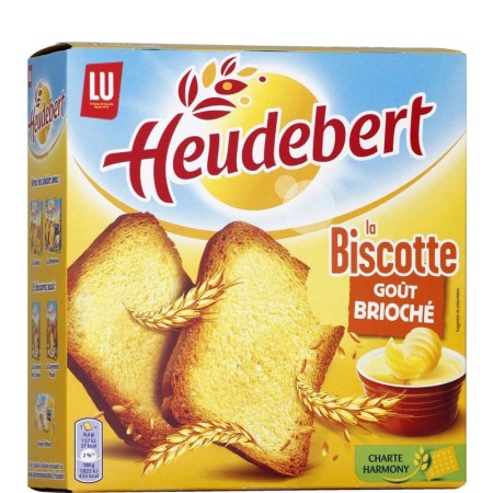 Brioche-flavored rusk 290g - HEUDEBERT