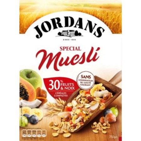 Fruit/Nut Muesli Cereal 750g - Jordans