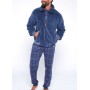 PEIGNOIR HOMME COURT MUYDEMI CORAIL ZIPPER