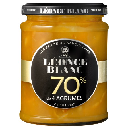 4 Citrus Jam 320g - LEONCE BLANC