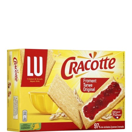 Toasted Wheat Crackers 250g - CRACOTTE