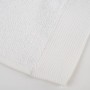Serviette de bain blanche en double éponge 400 g