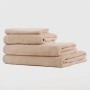 Sand-Colored Double Terry Towel, 400g