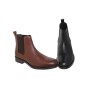 Pure leather ankle boot made in Spain.