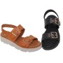 SANDALE FEMME CUIR