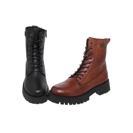 WOMEN'S LEATHER ANKLE BOOTS