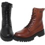 WOMEN'S LEATHER ANKLE BOOTS