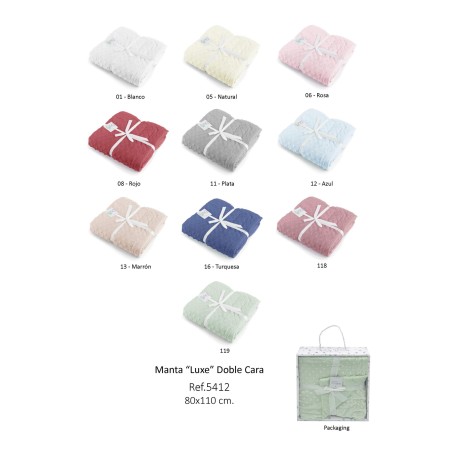 BABY BLANKET DOTS 80X110CM DUFFI BABY