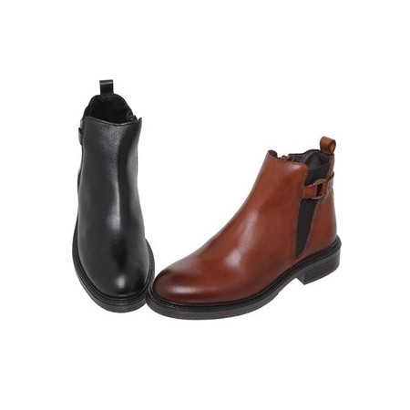 BOTTINE FEMME CUIR
