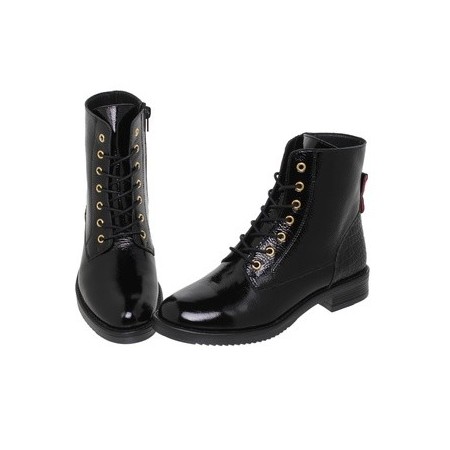 WOMEN'S LEATHER ANKLE BOOTS